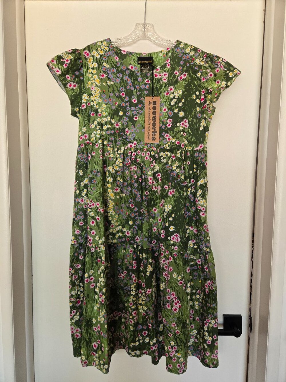 Nooworks Frida dress in Meadow NWT